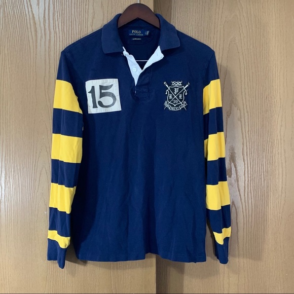 Polo Ralph Lauren Rowing Club 15 Rugby Polo Shirt - Picture 8 of 9